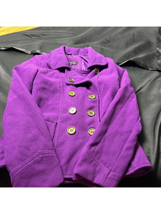 Jackets & Blazers - Rue 21‎ WOMENS Purple Coat Size M